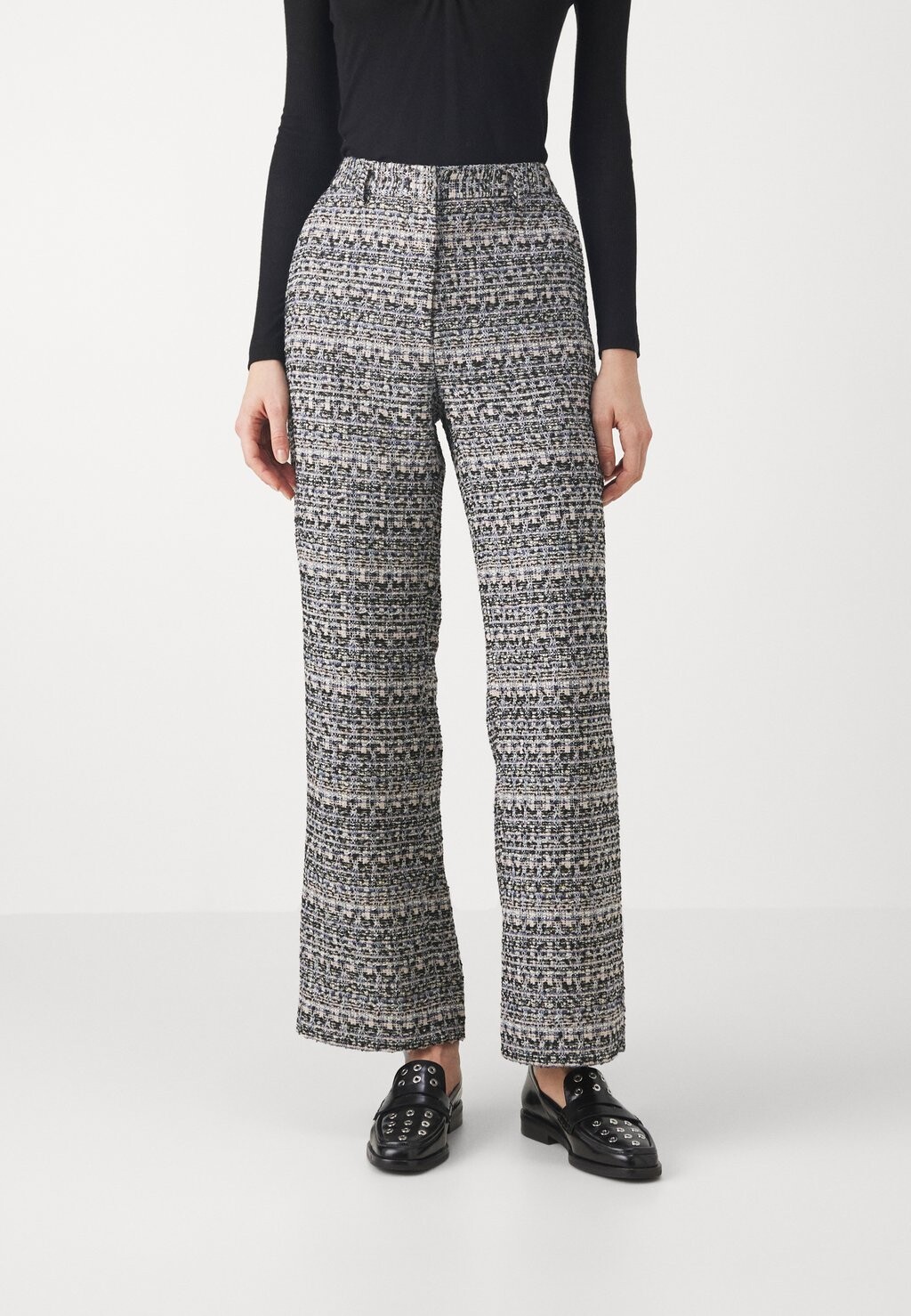 

Брюки BOUCLÉBBMADALENA PANTS Bruuns Bazaar, темно-синий