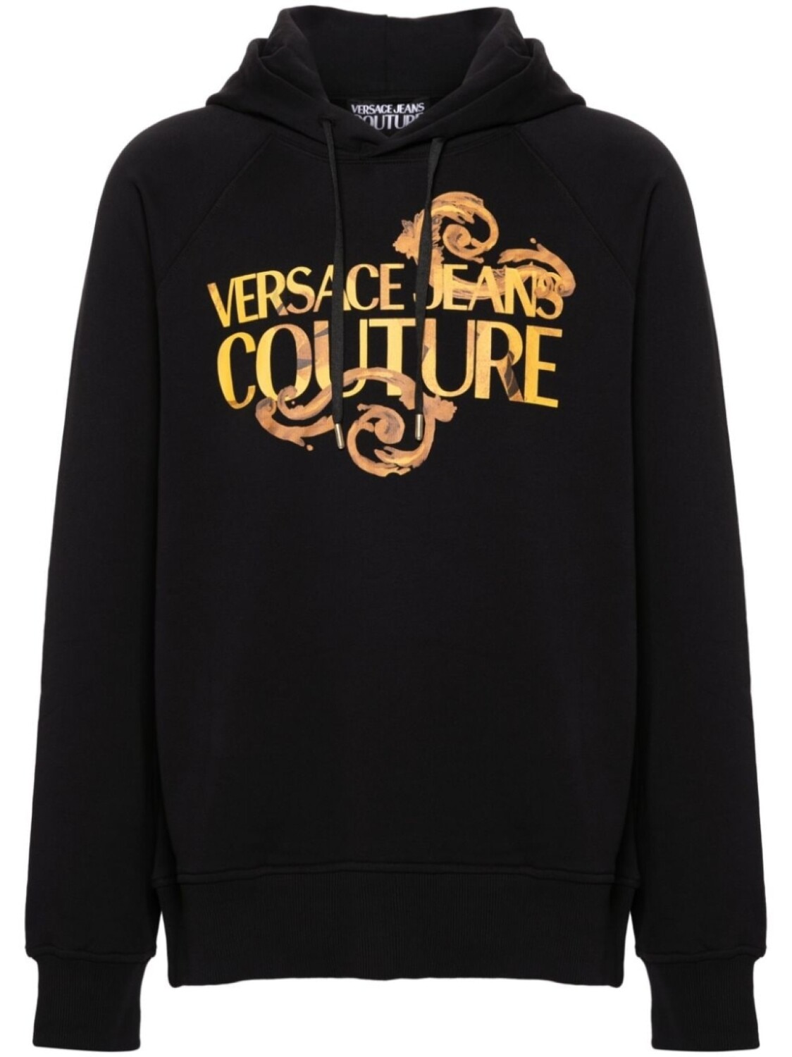 

Versace Jeans Couture худи с логотипом Watercolour Couture, черный