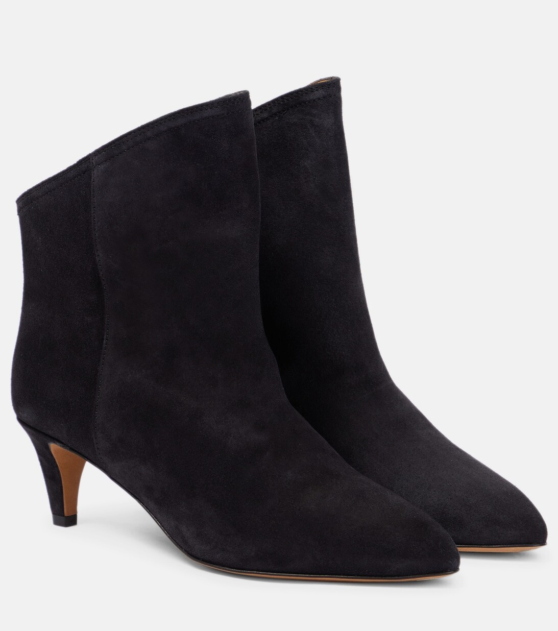 

Замшевые ботильоны Dripi Isabel Marant, черный