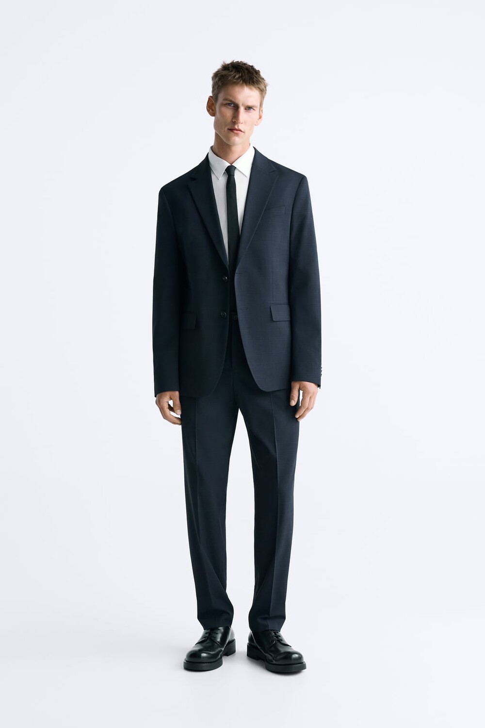 

Брюки короткого костюма ZARA, синий