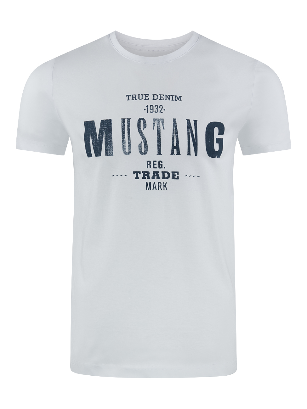 футболка mustang размер 5xl белый Футболка Mustang Print Tee Mustang, белый