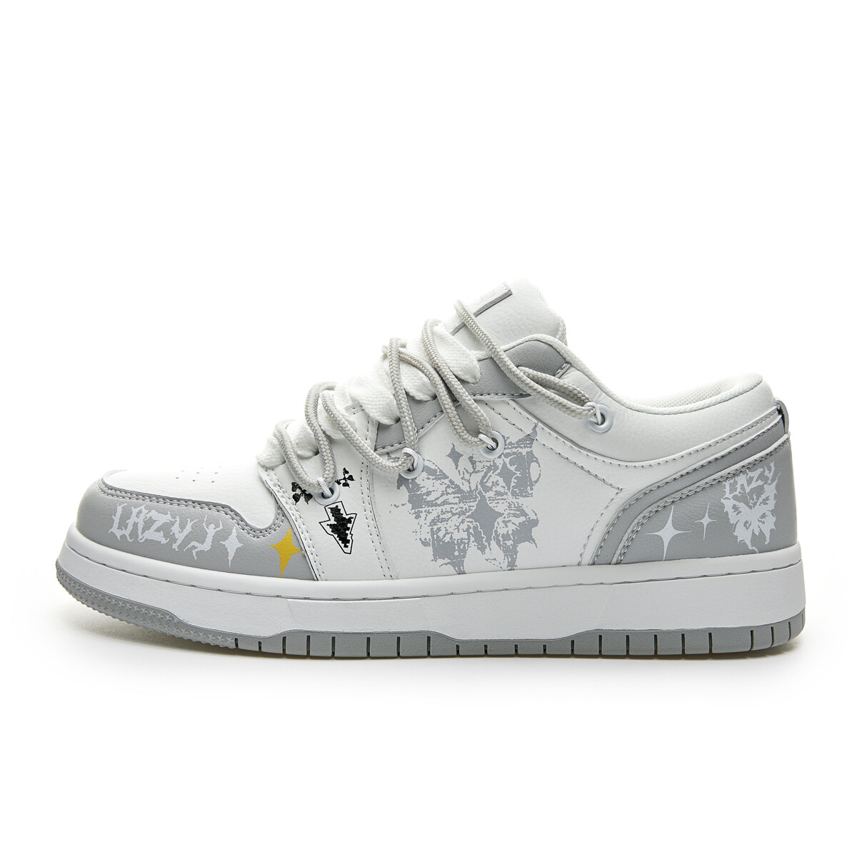 

Кроссовки LAZY BONS Skateboarding Shoes Unisex Low-top, черный