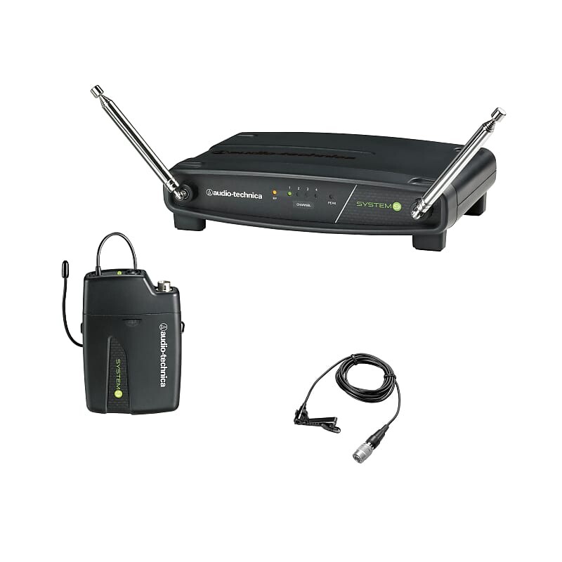 Беспроводная система Audio-Technica ATW-901a/L System 9 Wireless Lavalier Microphone System беспроводная система audio technica atw 1701 l system 10 wireless camera mount microphone system