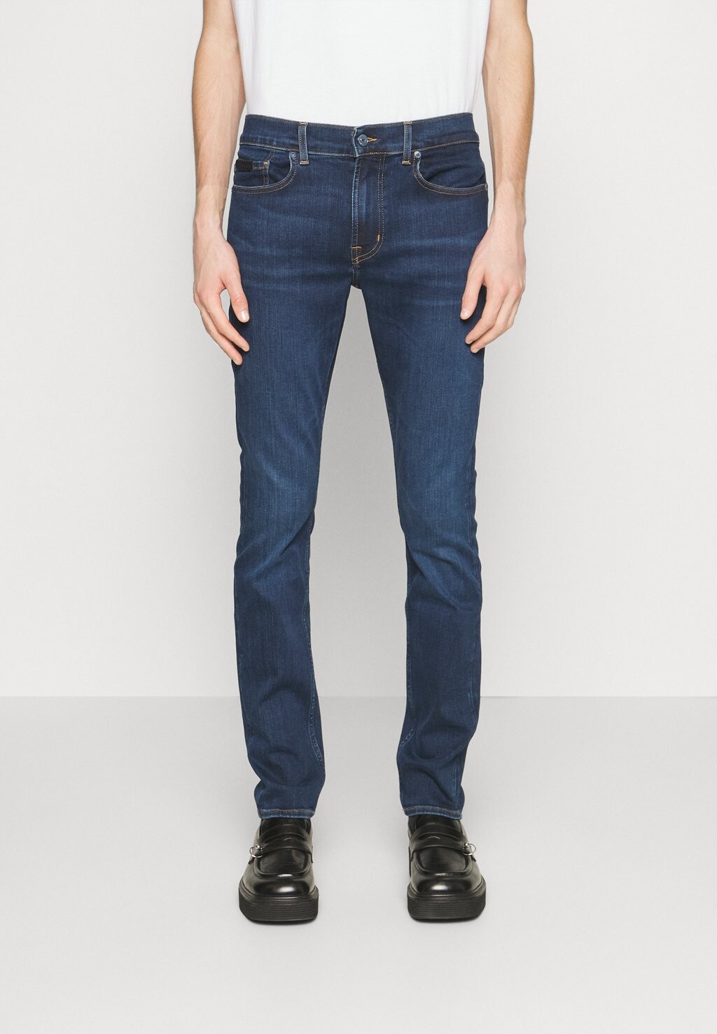 

Джинсы Skinny Fit 7 for all mankind, темно-синий