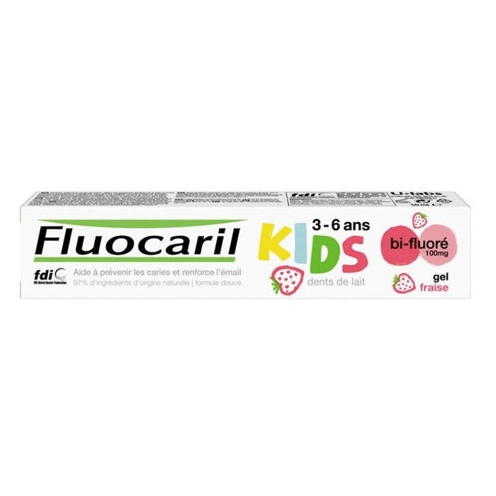 

Зубная паста Dentífrico Kids Bi-fluoré Dientes de Leche Fluocaril, 50 ml