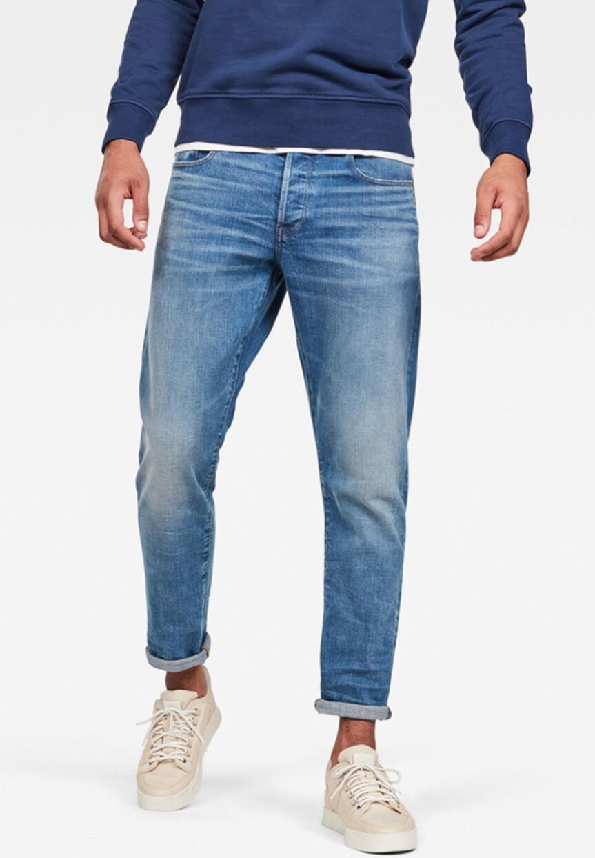

Джинсы с зауженным кроем 3301 STRAIGHT TAPERED G-Star, синий