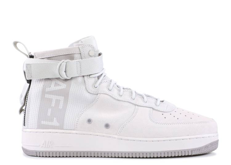 Grey nike air sales force 1 suede