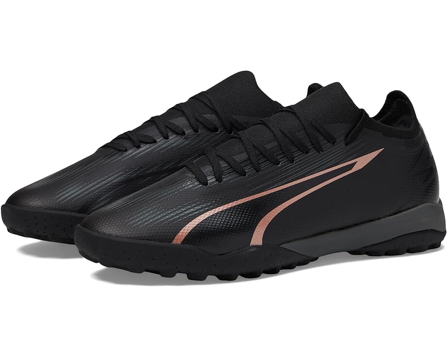 

Кроссовки PUMA Ultra Match Turf Training, цвет Puma Black/Copper Rose