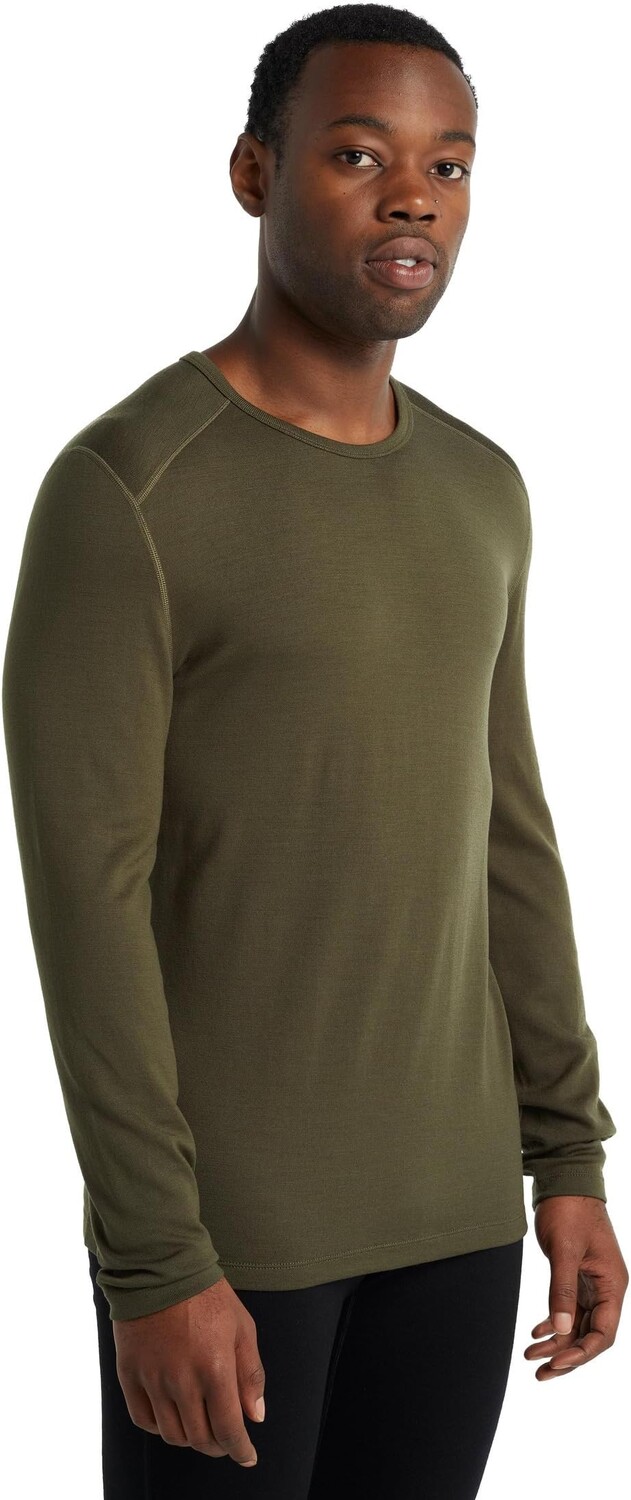

Базовый слой из шерсти 260 Tech Merino с длинными рукавами Icebreaker, цвет Loden