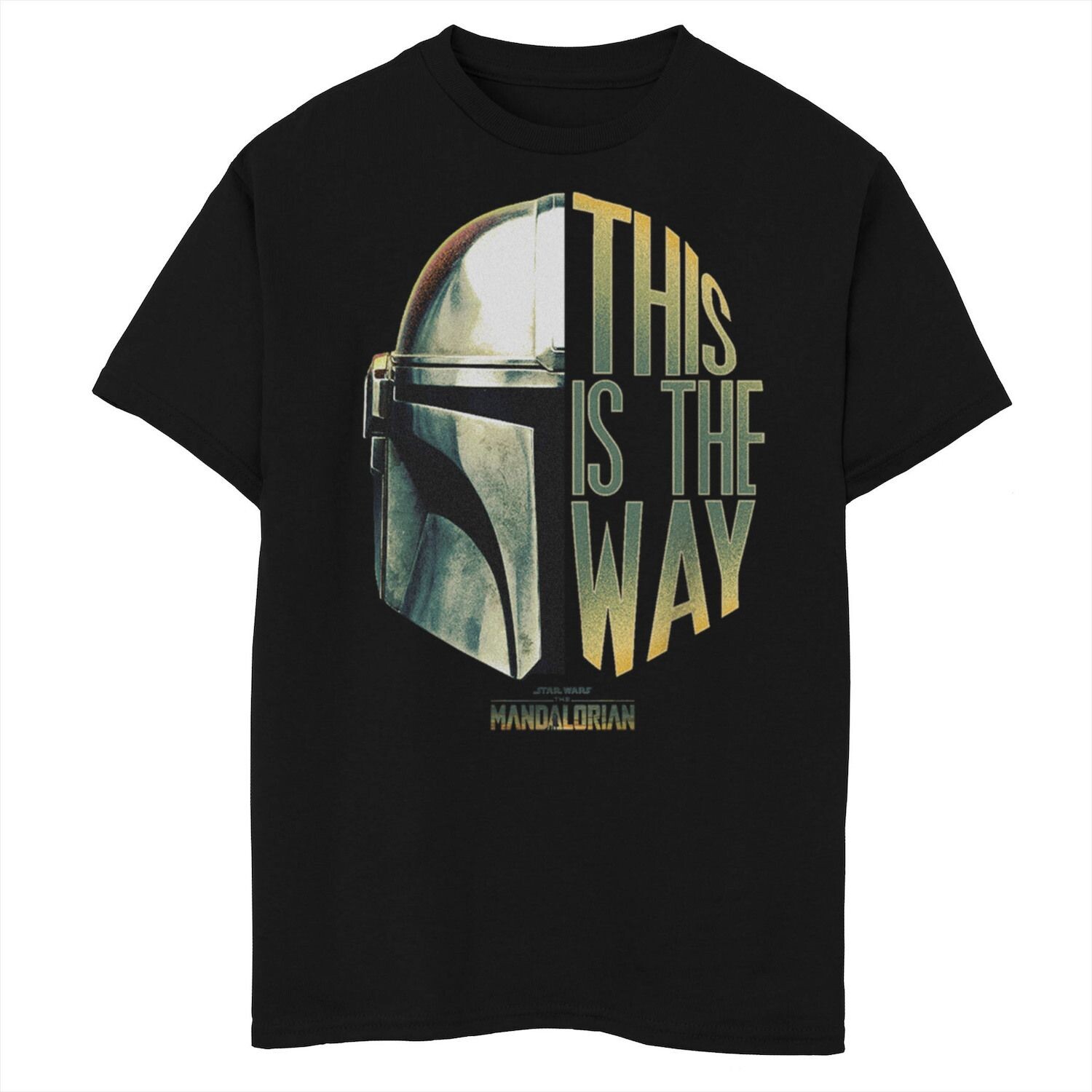 

Мальчики 8–20 лет, полушлем Husky The Mandalorian Din Djarin, футболка This is the Way с графическим рисунком Star Wars