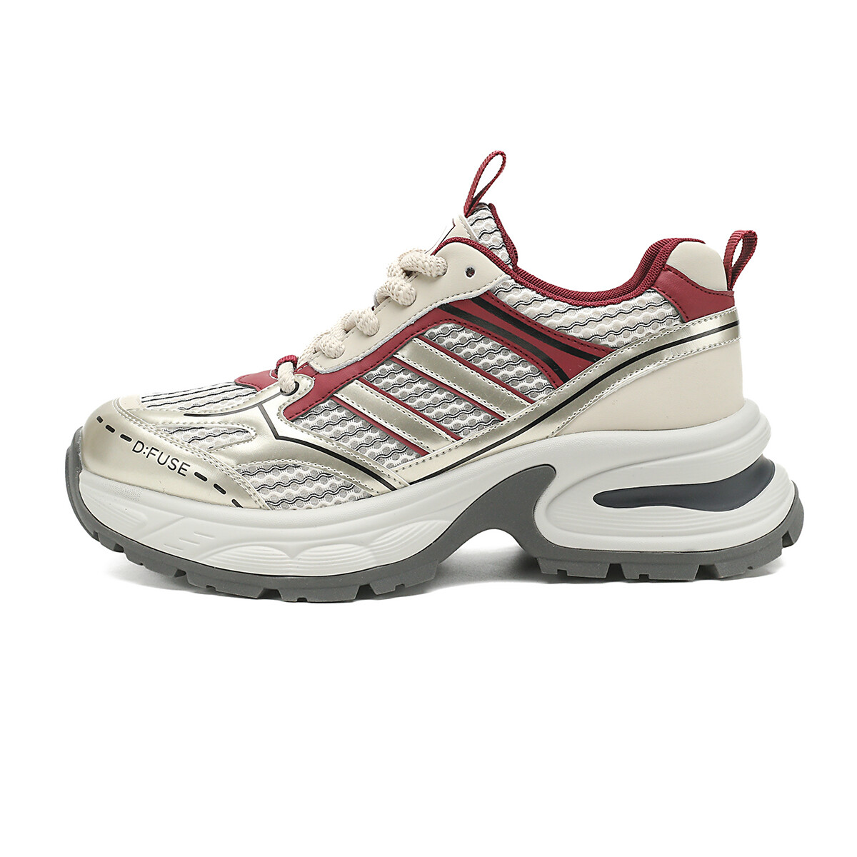 

Кроссовки D:FUSE SCANDINAVIA Chunky Sneakers Women's Low-top, серый