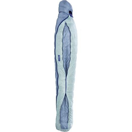 спальный коврик хинман big agnes синий Спальный мешок Torchlight UL: пух 20F — женский Big Agnes, цвет Blue/Aqua