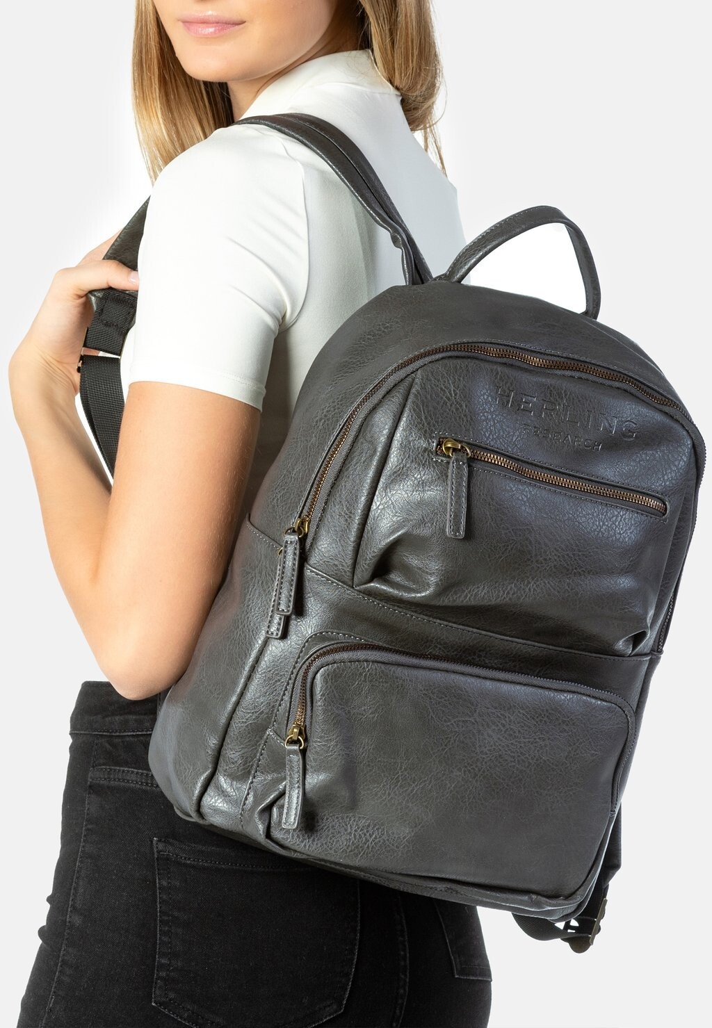 

Рюкзак Cleves Herling, цвет anthracite grey