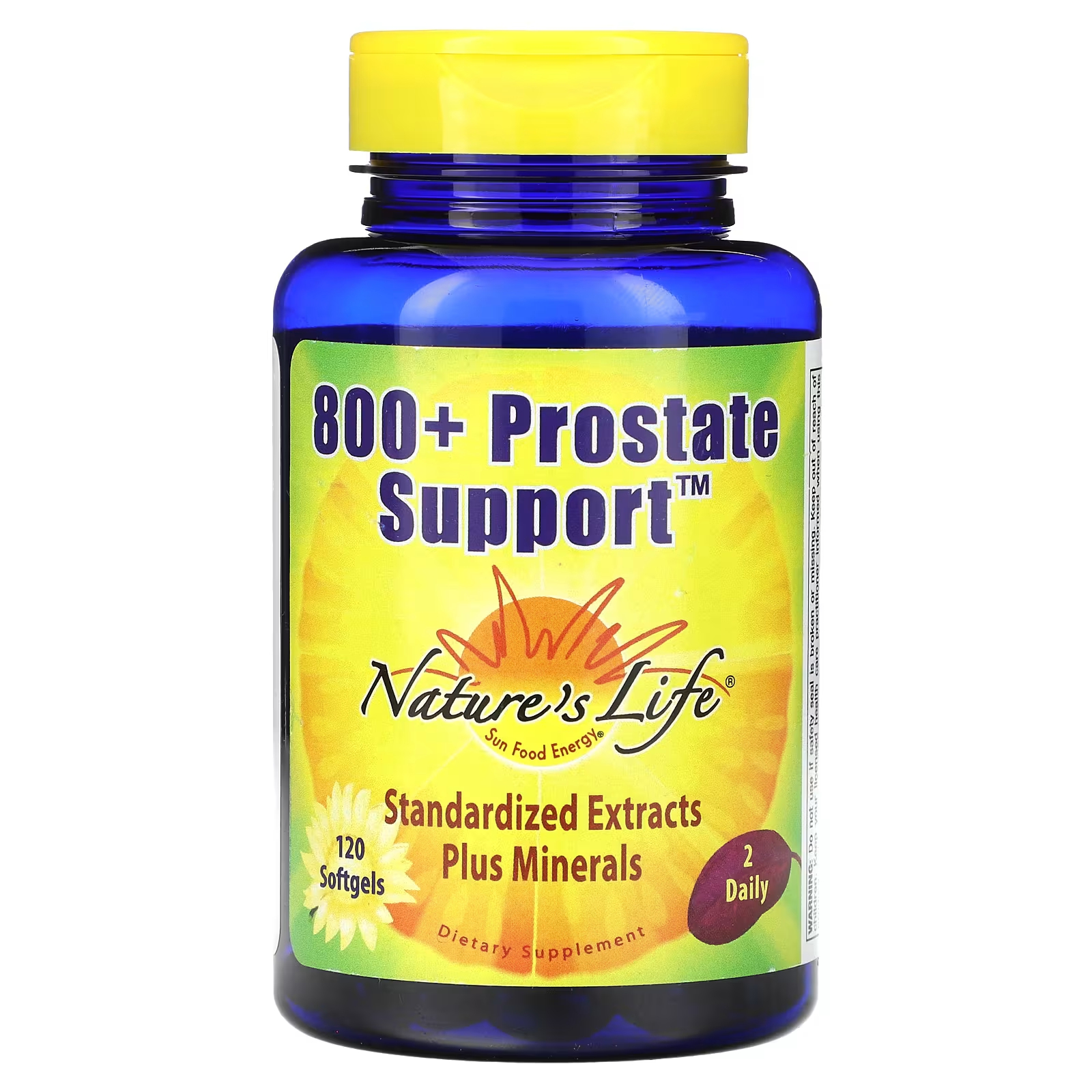 Nature's Life 800+ Поддержка простаты, 120 мягких таблеток infrared prostate treatment apparatus prostate massager therapy male prostate stimulator device hyperthermia inflammation care