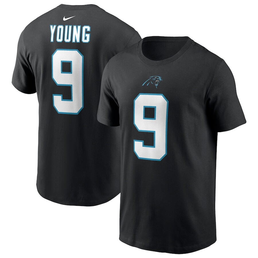 

Футболка с именем и номером Nike Carolina Panthers, черный