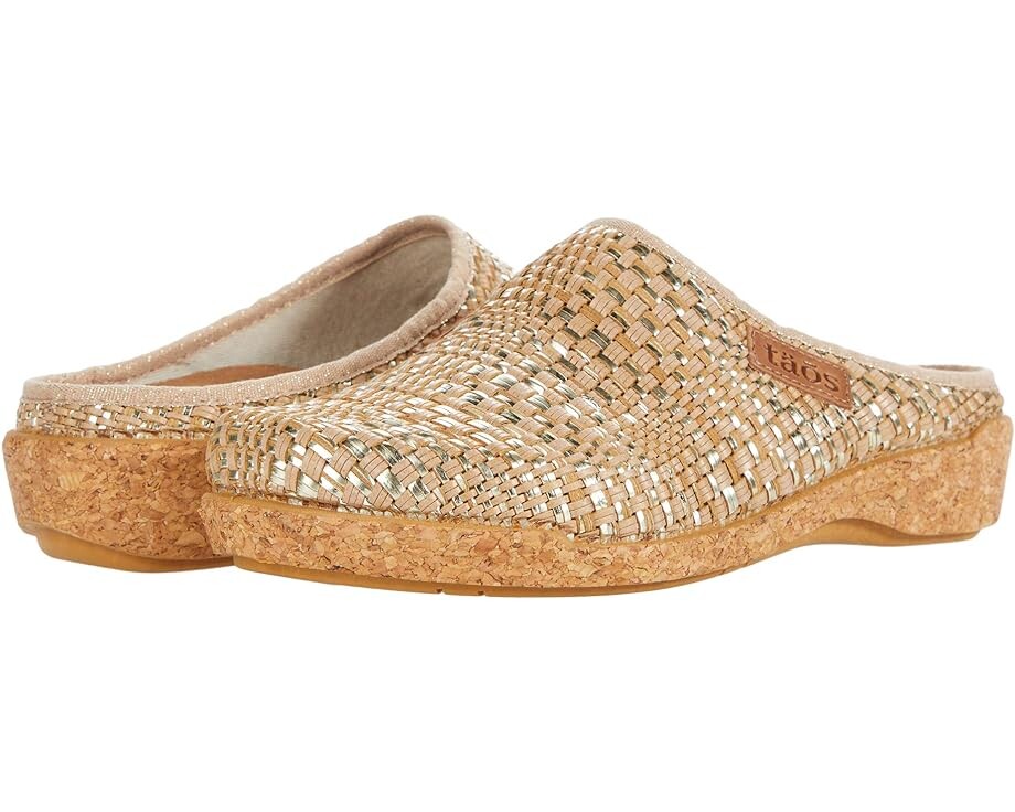 

Сабо Taos Footwear Primavera, цвет Stone/Gold