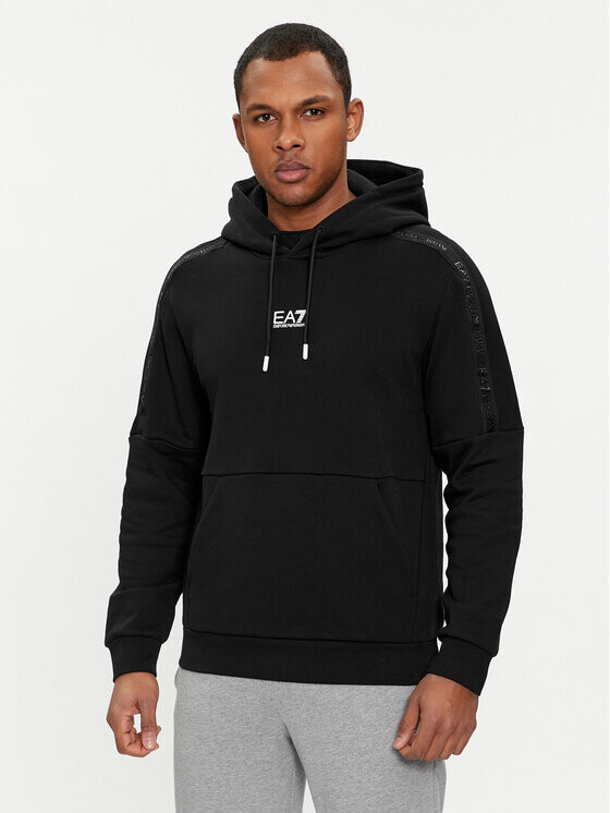 

Толстовка обычного кроя Ea7 Emporio Armani, черный