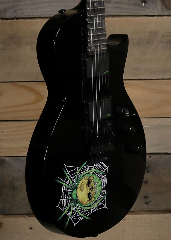 Электрогитара ESP LTD KH-3 Spider Electric Guitar Black w/ Case & Spider Graphic
