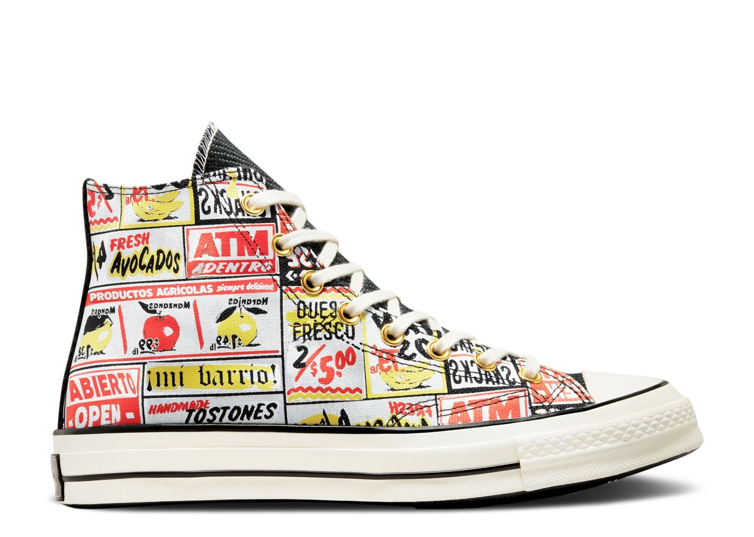

Кроссовки Converse Chuck 70 High 'Mi Gente Capsule - Bodega Run', разноцветный