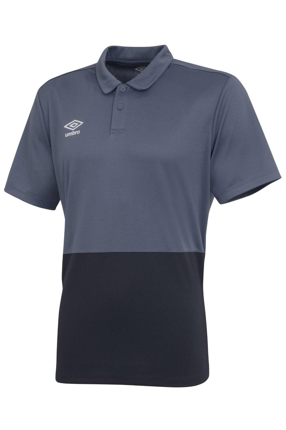 

Рубашка-поло из полиэфира Umbro, синий