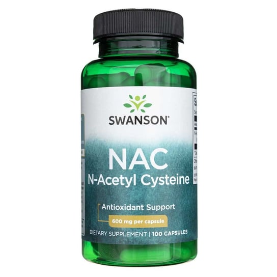 Swanson, NAC (N-ацетилцистеин) 600 мг, 100 капс.