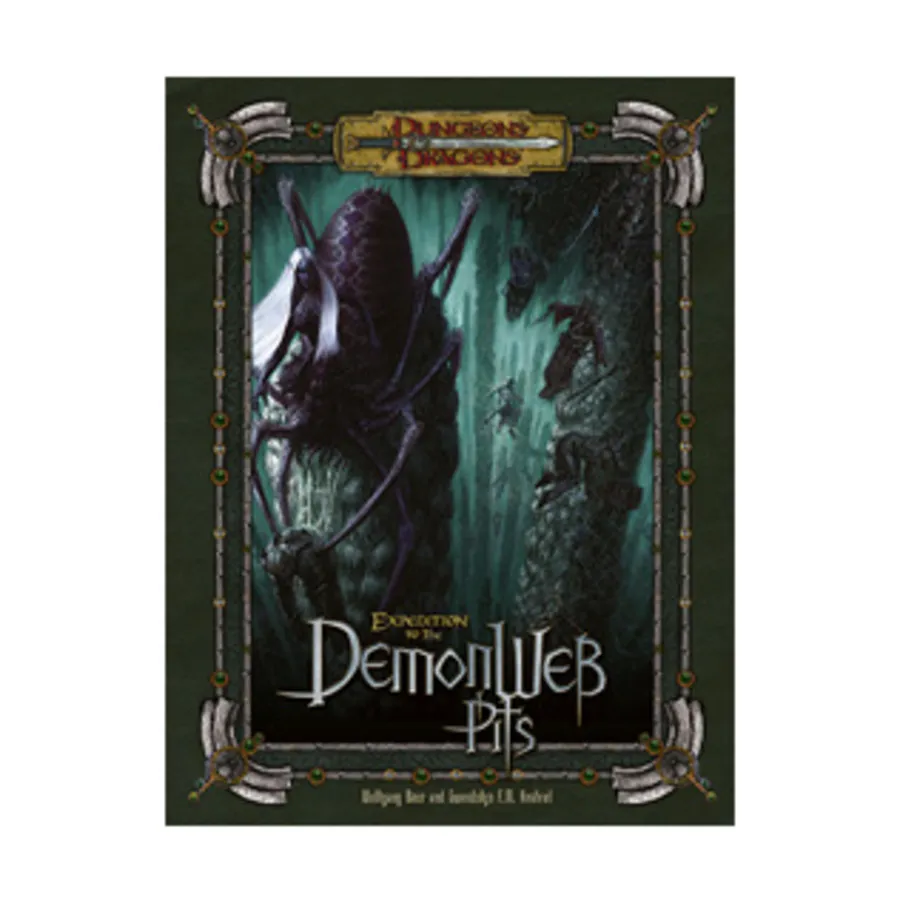 

Expedition to the Demonweb Pits, Dungeons & Dragons (3rd Edition) (d20) - Modules & Adventures, твердый переплет