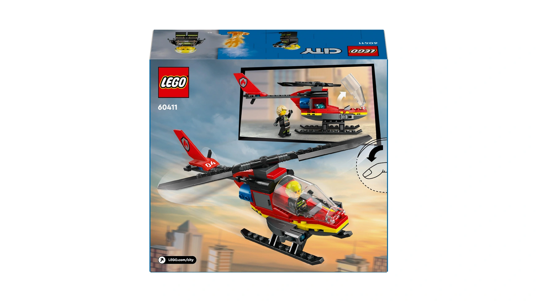 Lego City Fire Helicopter, игрушка пожарной службы с вертолетом – купить по  выгодным ценам с доставкой из-за рубежа через сервис «CDEK.Shopping»