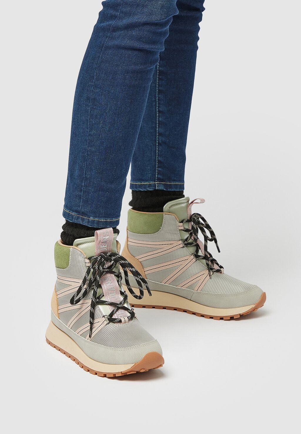 

Кроссовки altas Pepe Jeans DEAN FULL, цвет grey dawn grey, Серый