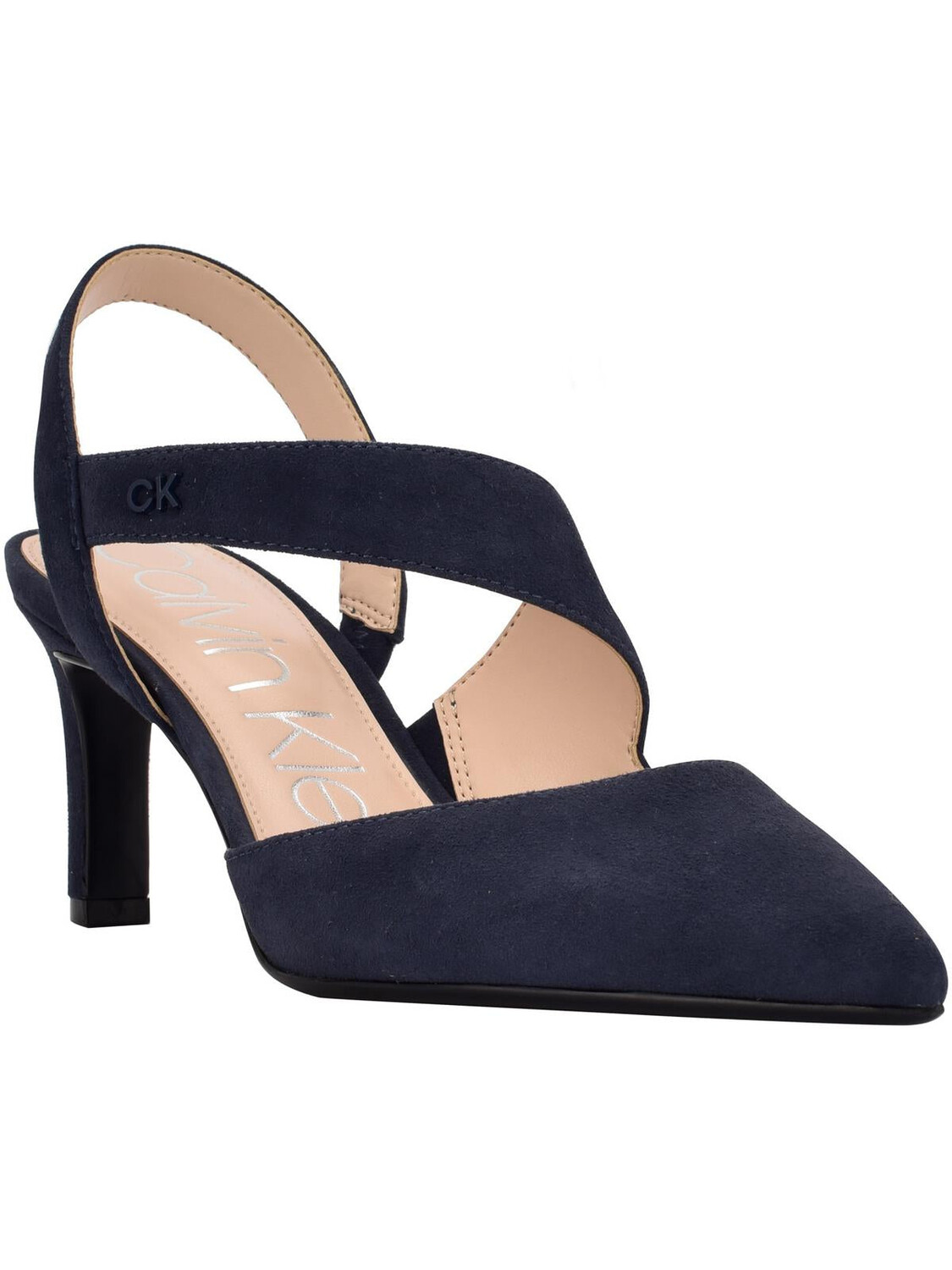

Женские туфли-лодочки Larin с мягкой стелькой и пяткой на пятке Calvin Klein, цвет Dark Blue