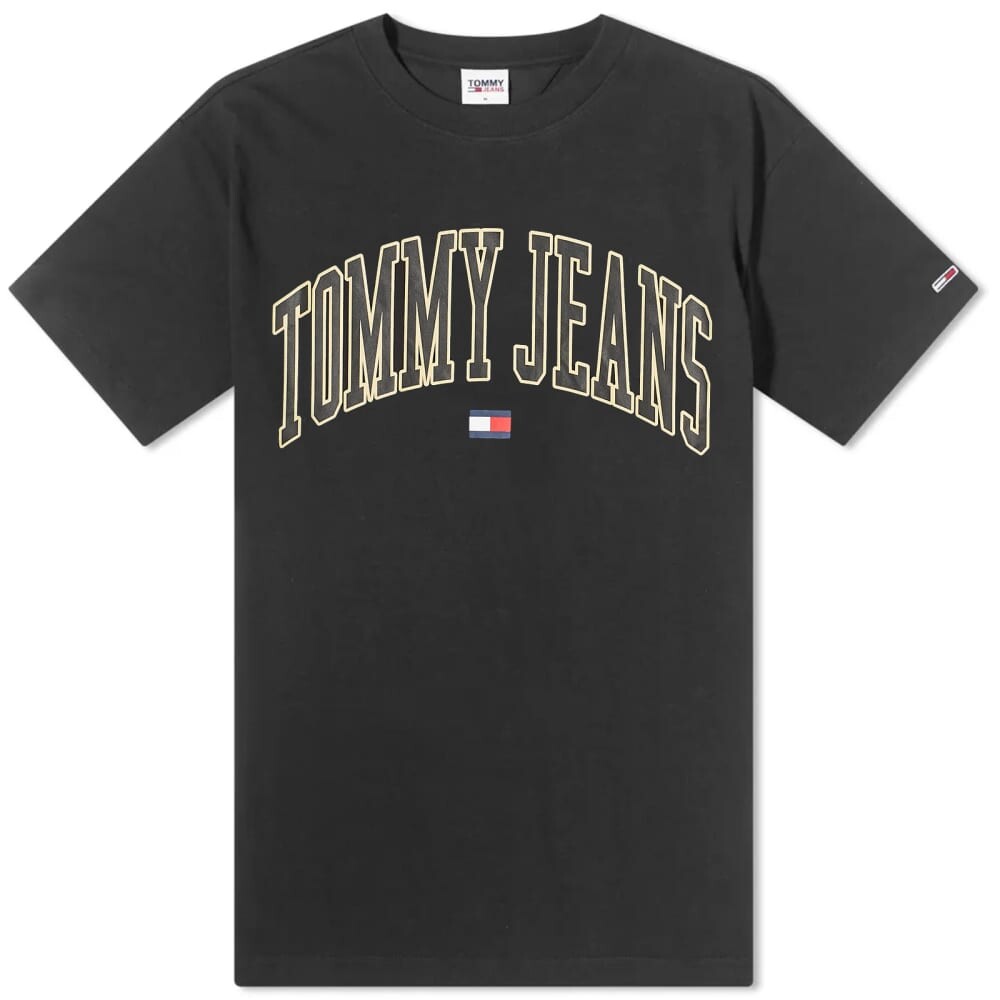 

Классическая футболка с аркой Tommy Jeans, черный