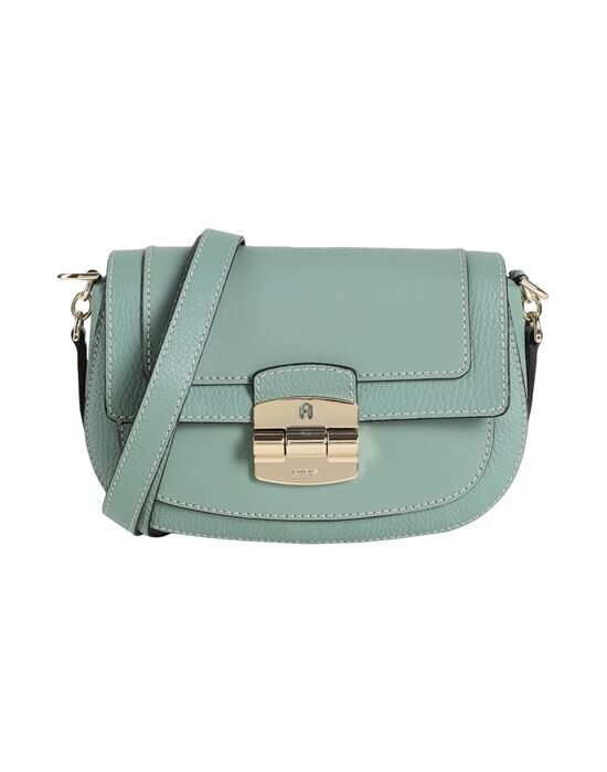 

Сумка через плечо FURLA, зеленый шалфей