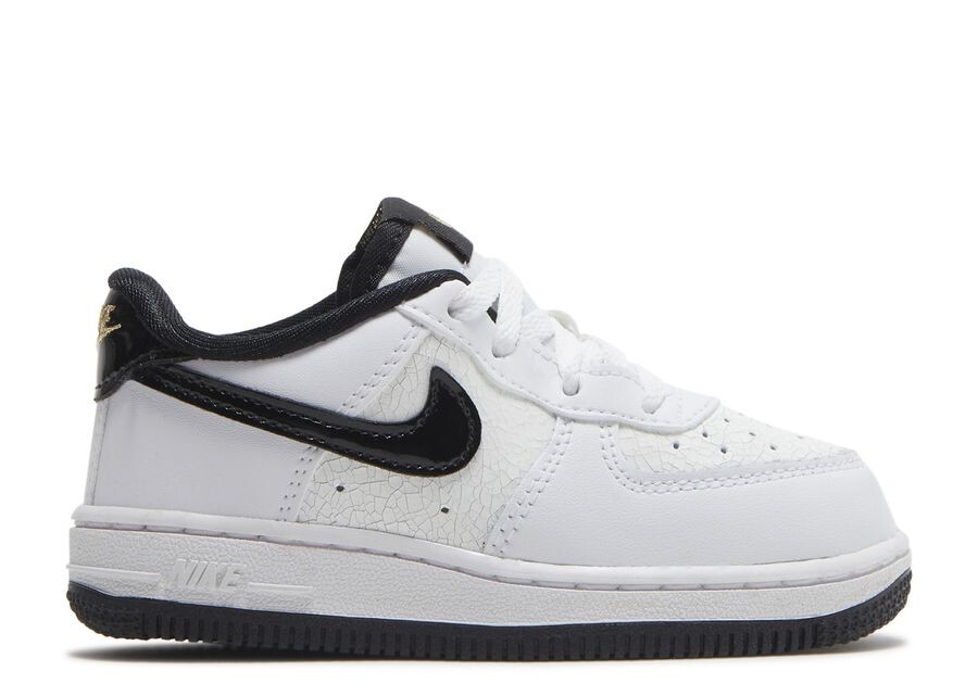 

Кроссовки Nike Force 1 LV8 TD, цвет Cracked White Black
