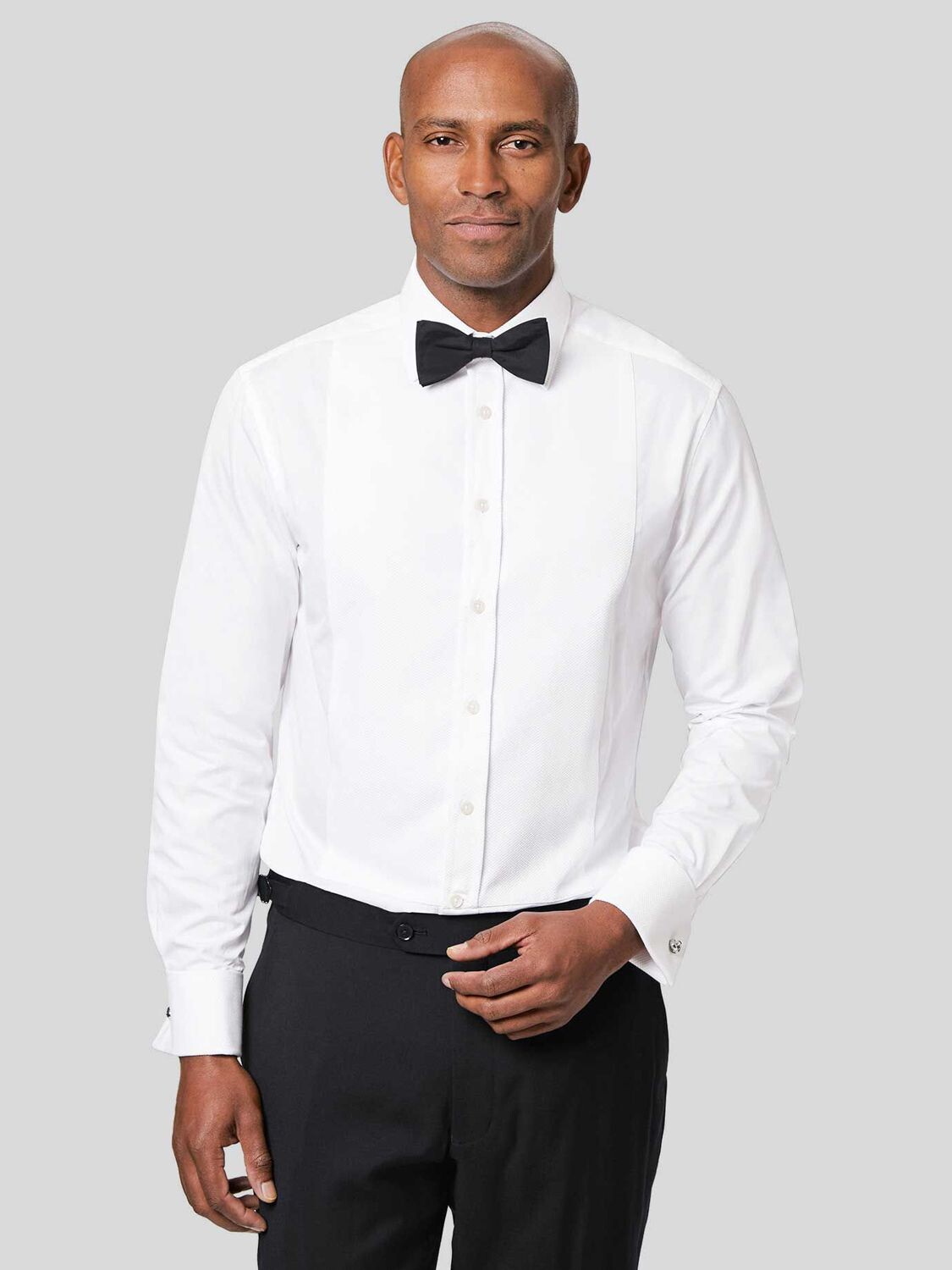 

Charles Tyrwhitt Marcella Вечерняя рубашка из египетского хлопка, белая