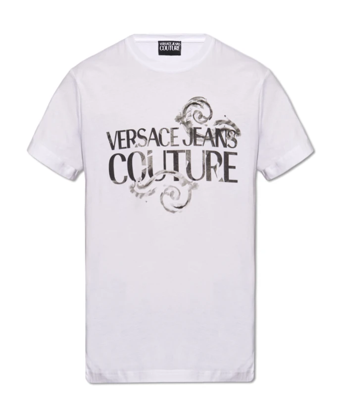 

Футболка с принтом Versace Jeans Couture, белый