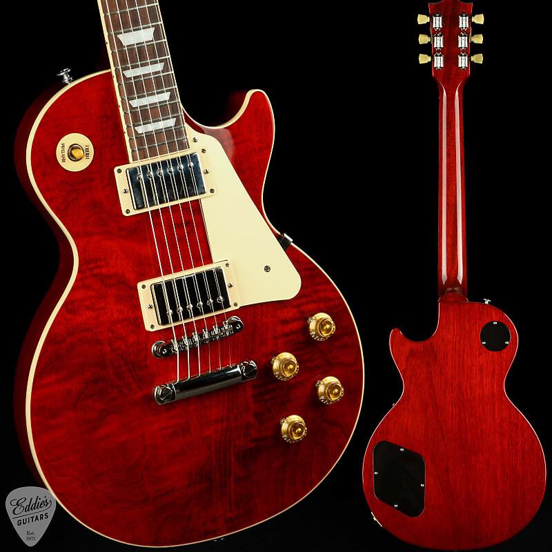

Электрогитара Gibson Les Paul Standard '50s Figured Top 60's Cherry