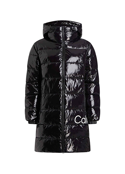 

Черное женское пальто Calvin Klein Jeans, Черный