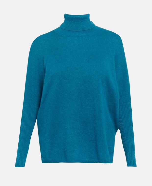 

Пуловер с высоким воротником Notshy Cashmere, цвет Petrol