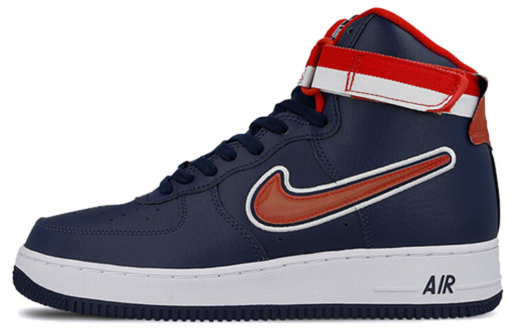 

Air Force 1 High Sport NBA Midnight Navy University Красный