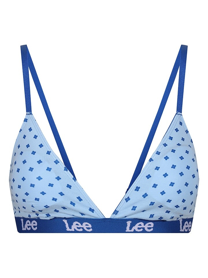 

Бюстгальтер LEE Underwear Bügelloser BH, голубой