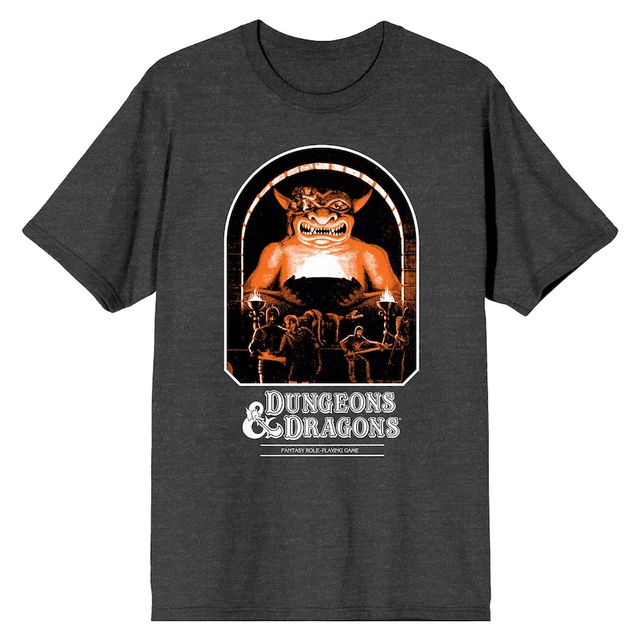 

Футболка с коротким рукавом BIOWORLD Dungeons & Dragons, угольный