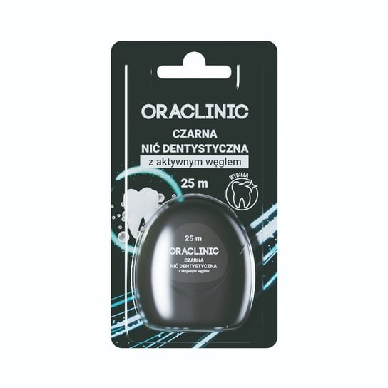 

Угольная зубная нить, 25 м Oraclinic