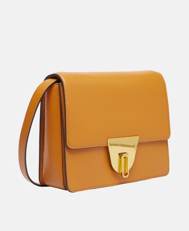 

Кожаная сумка через плечо Coccinelle, цвет Pumpkin Orange