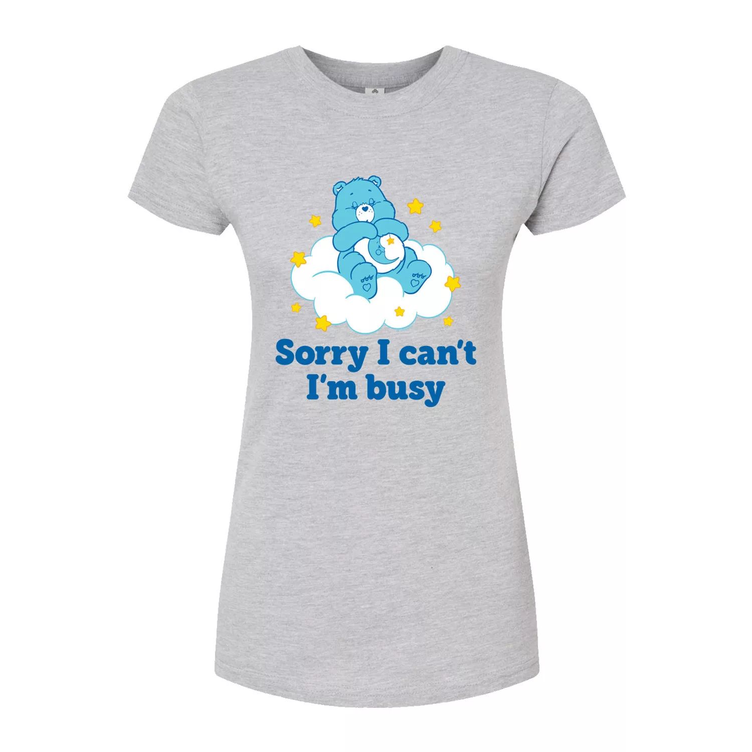 Облегающая футболка для юниоров Care Bears Im Busy Licensed Character