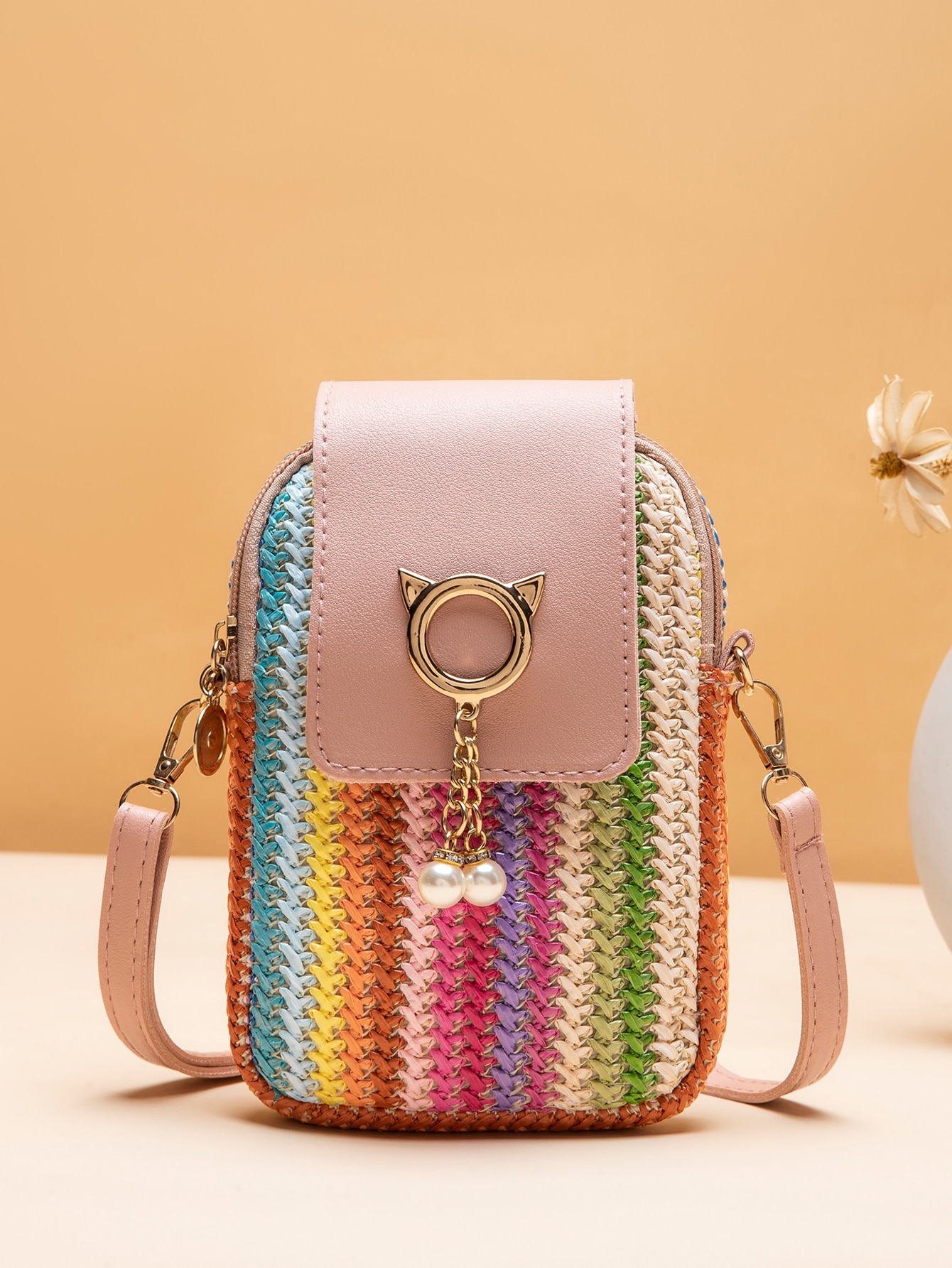 цена 2023 Новая модная женская сумка, многоцветный