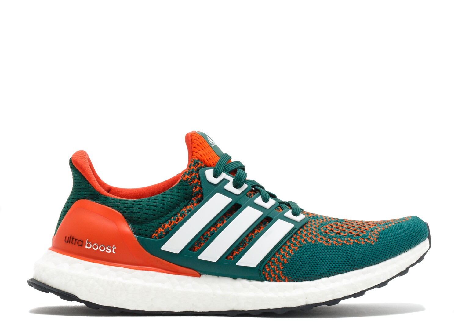

Кроссовки adidas Ultraboost 1.0 'Miami Hurricanes', зеленый