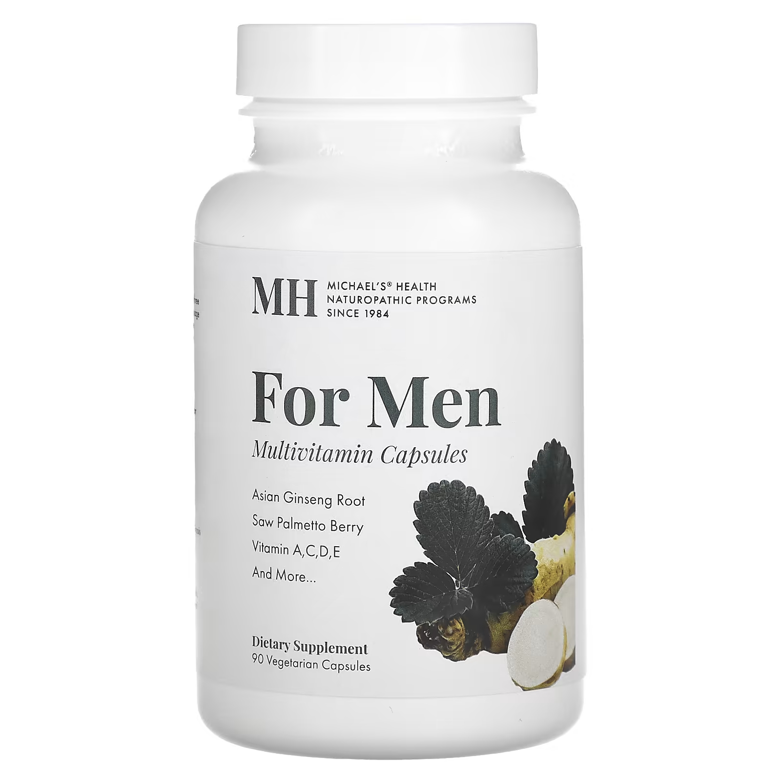 Michael's Naturopathic для мужчин, мультивитаминные капсулы, 90 вегетарианских капсул action labs для мужчин physical advantage якорцы и мака 90 вегетарианских капсул