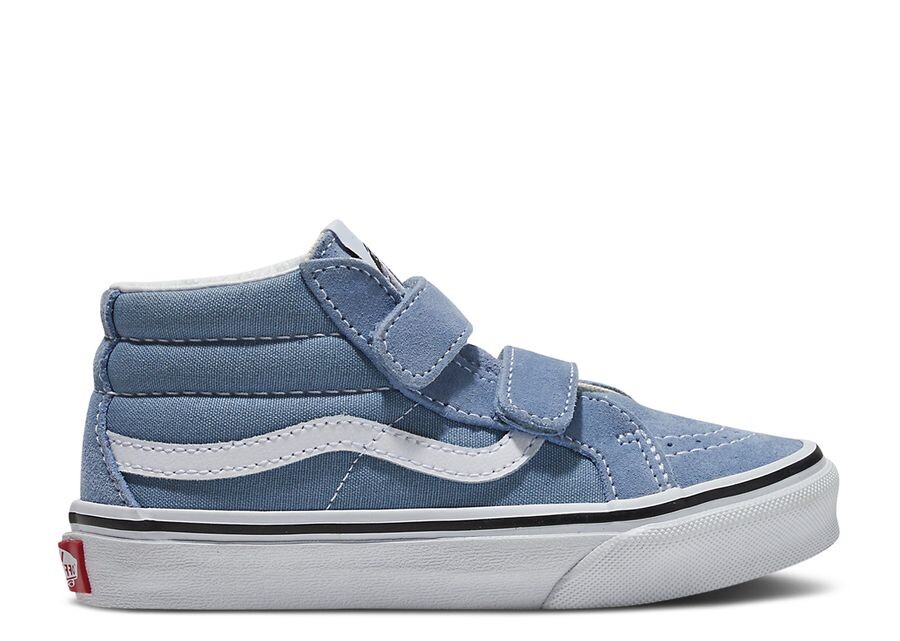 

Кроссовки Vans Sk8 Mid Reissue V Kids, цвет Dusty Blue