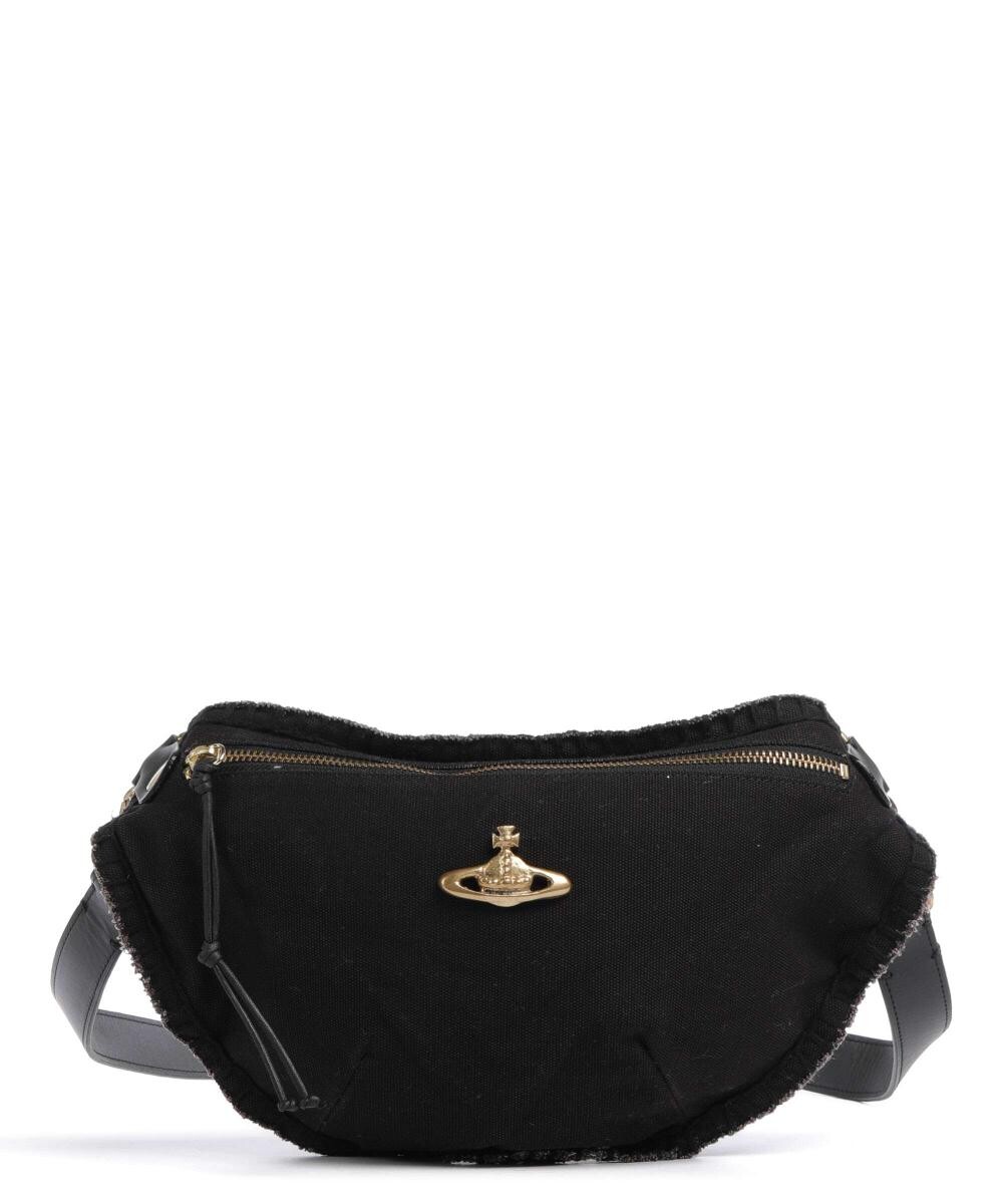 

Холщовая поясная сумка City Vivienne Westwood, черный