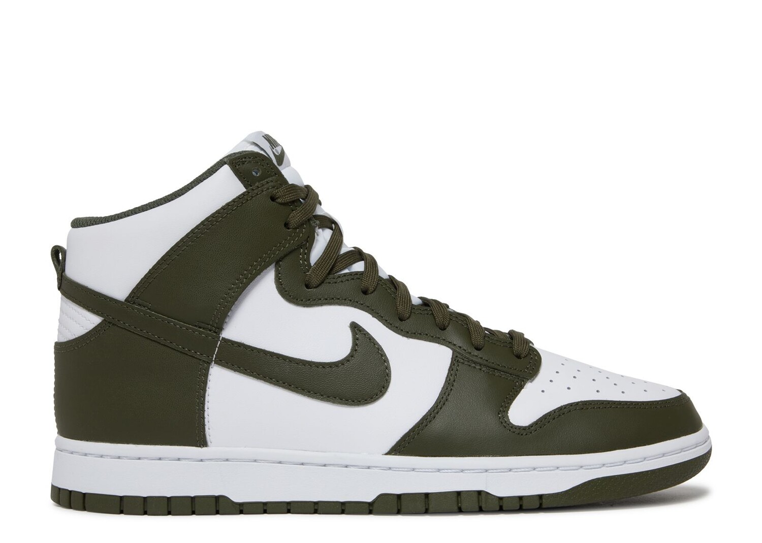 

Кроссовки Nike Dunk High 'Cargo Khaki' 2022, зеленый