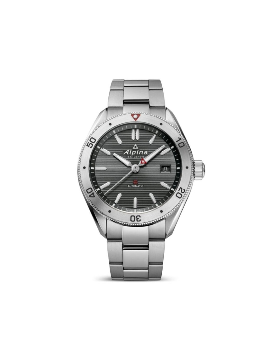 

Alpina наручные часы Alpiner 4 Automatic 40 мм, серый